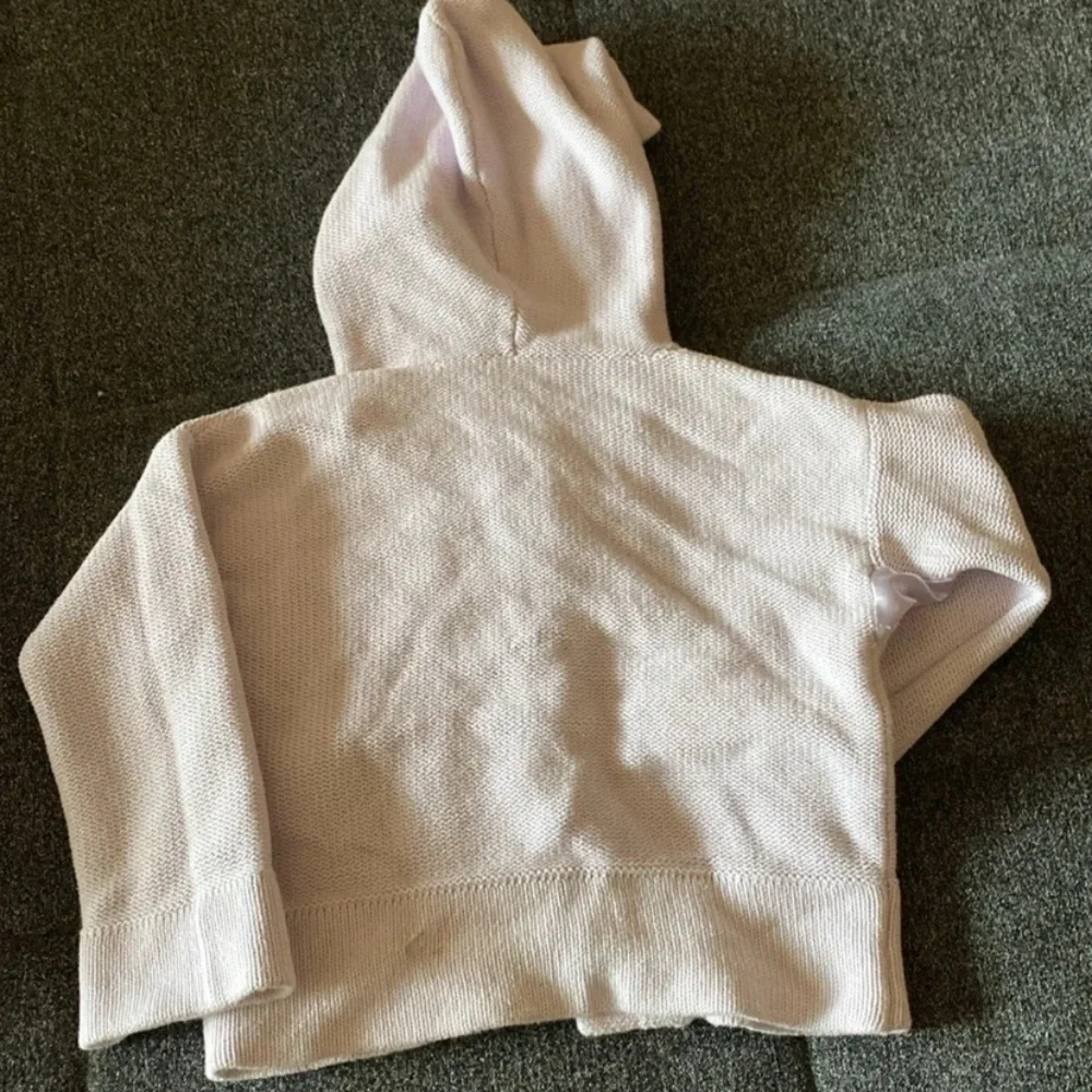 Sonia Rykiel Lavender Pink Hooded Cardigan sweater size 5-6Y